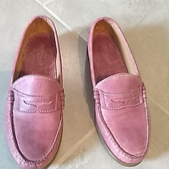 Sebago Pink Loafers - Picture 2 of 6